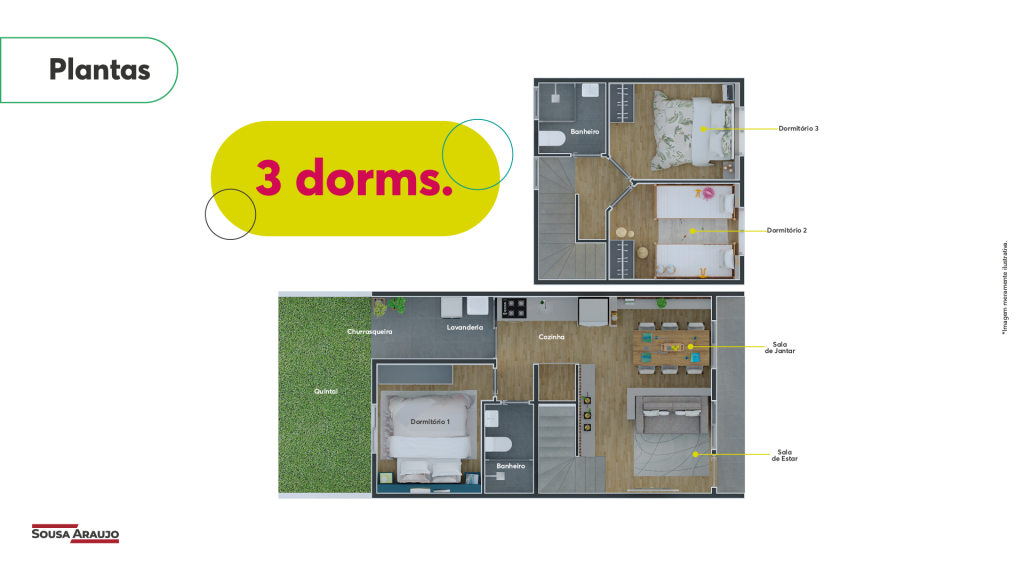 [SA] LP CEREJEIRAS 3 DORMS