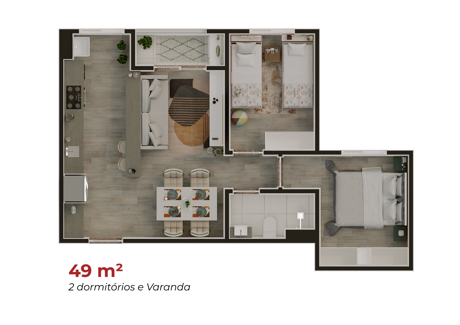 Tipo 3 - 49 - Nova Odessa